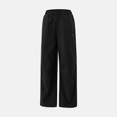 puma彪马2025女子女子-WARDROBE ESS Parachute Woven Pants W-黑色梭织长裤63631601