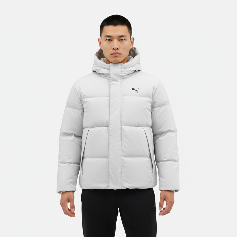 puma彪马2025男子男子-WINTERIZED Basic Down Jacket-灰色厚羽绒服-短69281261
