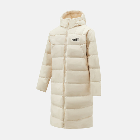 puma彪马2025男子男子-Long Hooded Down Coat-雪白色厚羽绒服-长67243587