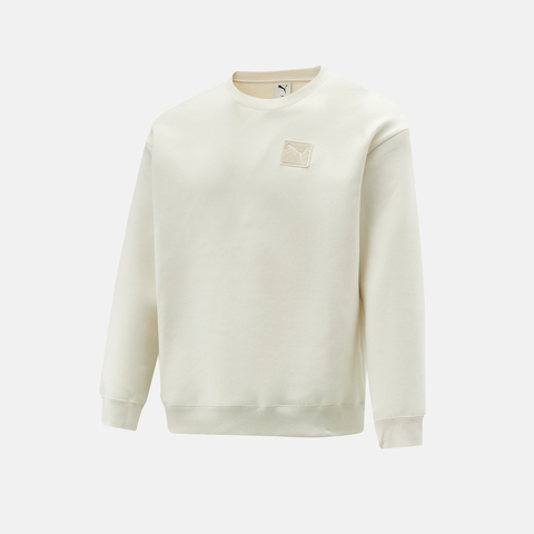 puma彪马2025男子男子-PRIME ESS Crew DK-灰色针织无帽卫衣63570705