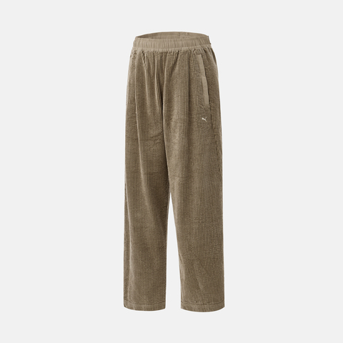 puma彪马2025中性中性-PLUSHVILLE Woven Pants-冰咖色梭织长裤63350555
