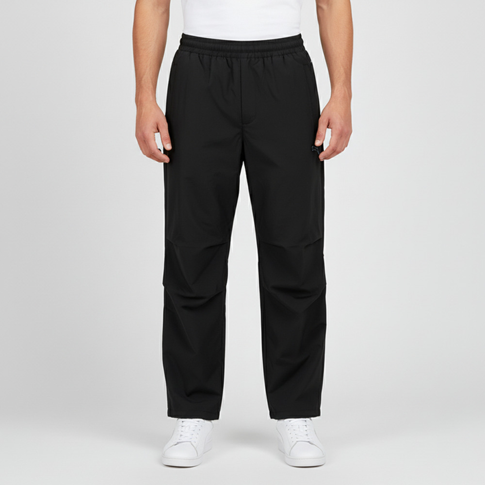 puma彪马2025男子男子-CASUAL OUTDOORIST WV Pants-黑色梭织长裤63631301