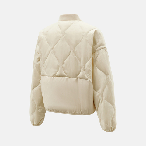 puma彪马2025女子女子-Line Down Jacket-雪白色厚羽绒服-短63550287