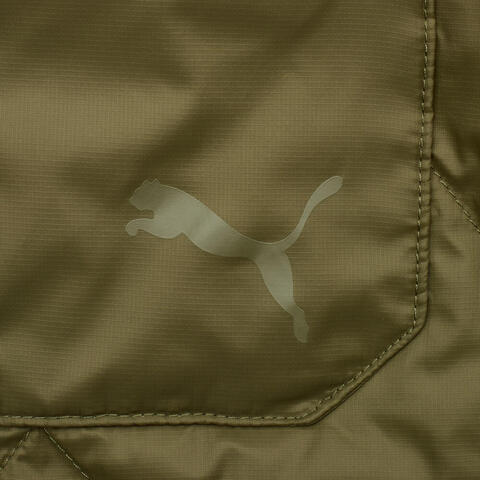 puma彪马2025男子男子-WINTERIZED Shirt Down Jacket-橄榄绿厚羽绒服-短63576181