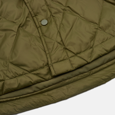 puma彪马2025男子男子-WINTERIZED Shirt Down Jacket-橄榄绿厚羽绒服-短63576181