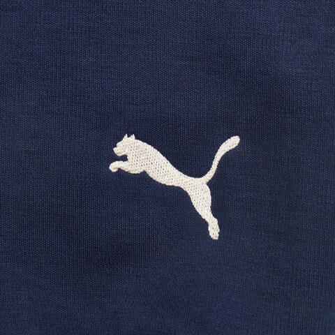 puma彪马2025男子男子-RETRO TAPE Relaxed Hoodie DK-海军蓝针织连帽卫衣63571806