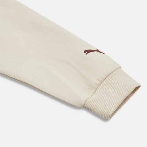 puma彪马2025男子男子-RETRO TAPE Relaxed Hoodie DK-雪白色针织连帽卫衣63571887