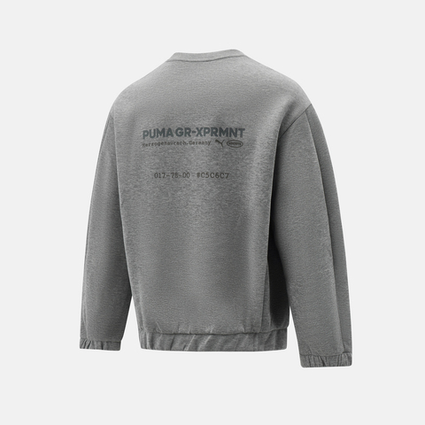 puma彪马2025中性中性-GR-XPRMNT Crew-中花灰针织无帽卫衣63347463