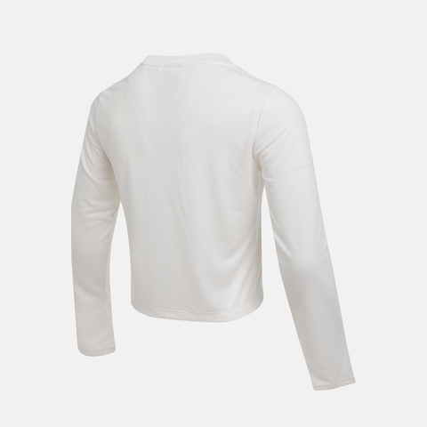 puma彪马2025女子女子-PUMA X ROSÉ Slim Longsleeve Tee-暖白针织无领长T63380577