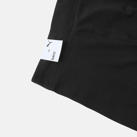 puma彪马2025女子女子-PUMA X ROSÉ Slim Pintuck Flared Leggings-黑色针织长裤63515601