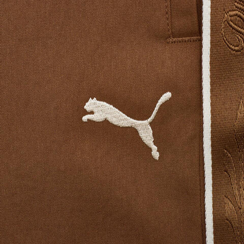 puma彪马2025女子女子-RETRO TAPE Woven Pants W-咖啡色梭织长裤63572185
