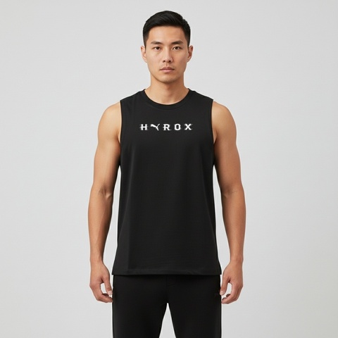 puma彪马2025男子男子-M PUMA x HYROX CLOUDSPUN-黑色运动背心52754101