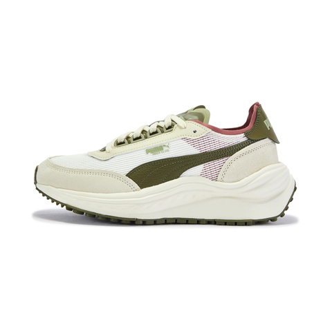 puma彪马2025中性中性-Rider Elite Urbancore-暖白-橄榄绿-雪白色Rider40461602