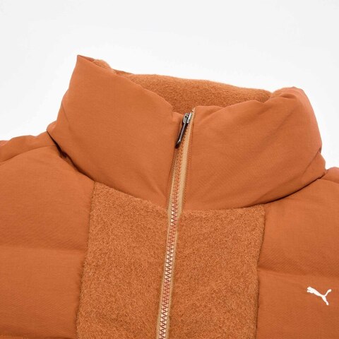 puma彪马2025中性中性-PLUSHVILLE Down Puffer Vest-咖啡色羽绒背心63350193