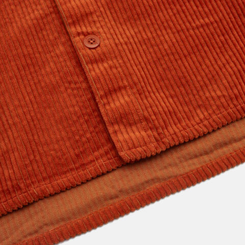 puma彪马2025中性中性-PLUSHVILLE Shirt-咖啡色短袖衬衫63350293