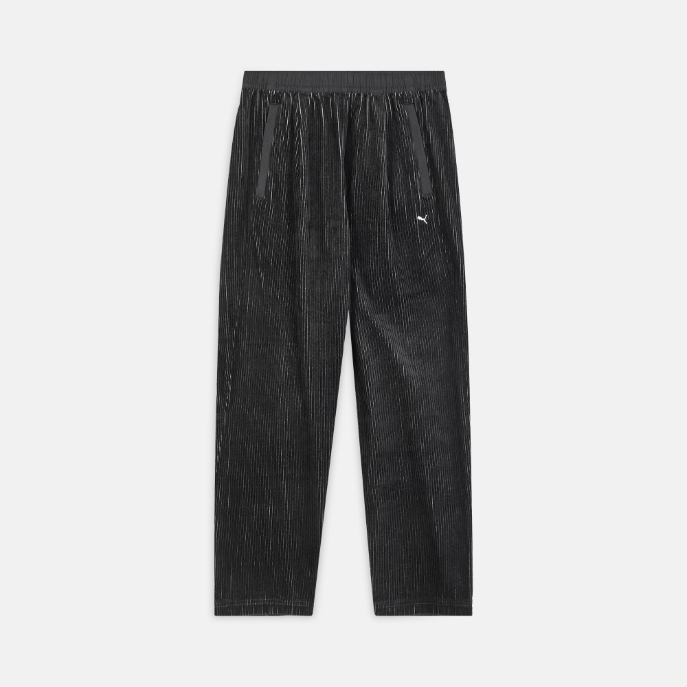 puma彪马2025中性中性-PLUSHVILLE Woven Pants-黑色梭织长裤63350501