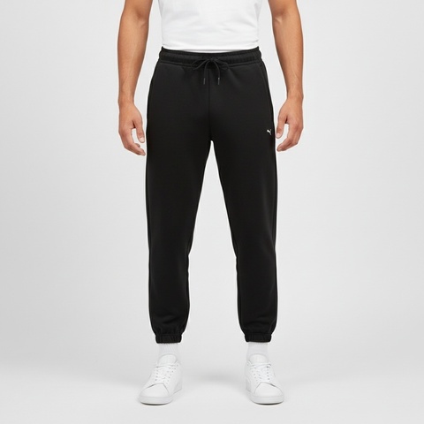 puma彪马2025中性中性-PLUSHVILLE Knit Pants-黑色针织长裤63350401