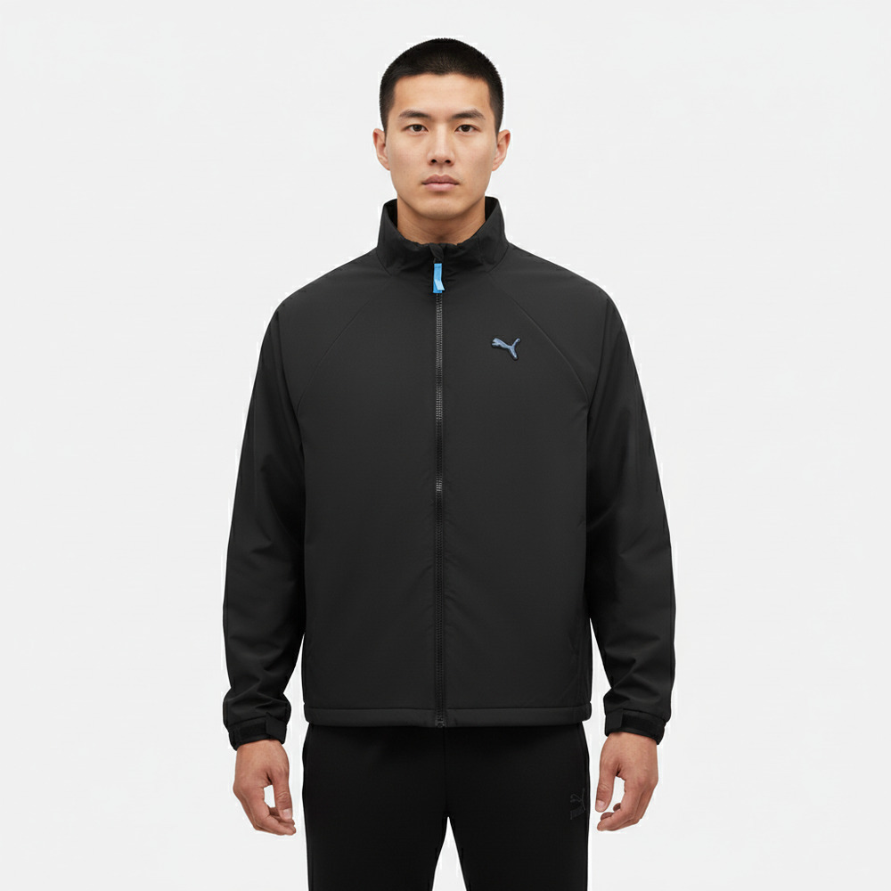 puma彪马2025中性中性-CASUAL OUTDOORIST WV JKT-黑色梭织无帽外套63595401