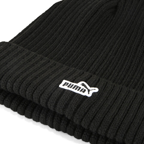 puma彪马2025中性中性-ESS PATCH Mid Crown Beanie-黑色针织帽02641701