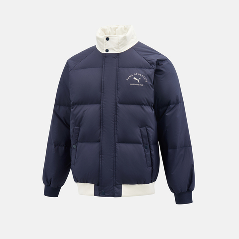 puma彪马2025男子男子-WINTERIZED Stand Collar Jacket-海军蓝厚羽绒服-短69281316