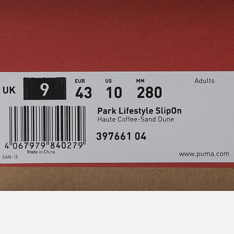 puma彪马2025中性中性-Park Lifestyle SlipOn-咖啡色-驼色-雪白色Park39766104