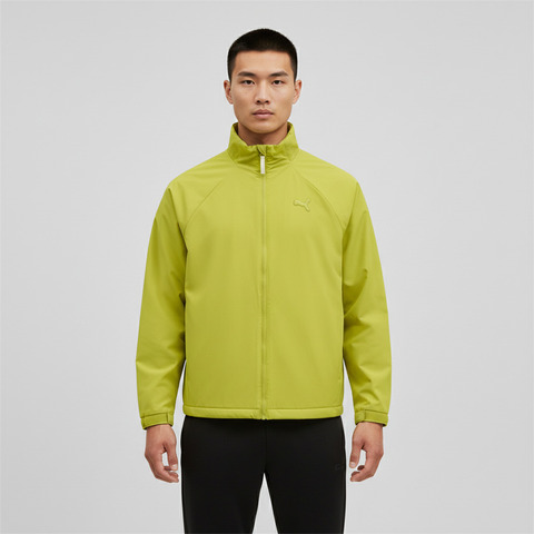 puma彪马2025中性中性-CASUAL OUTDOORIST WV JKT-黄绿色梭织无帽外套63595486