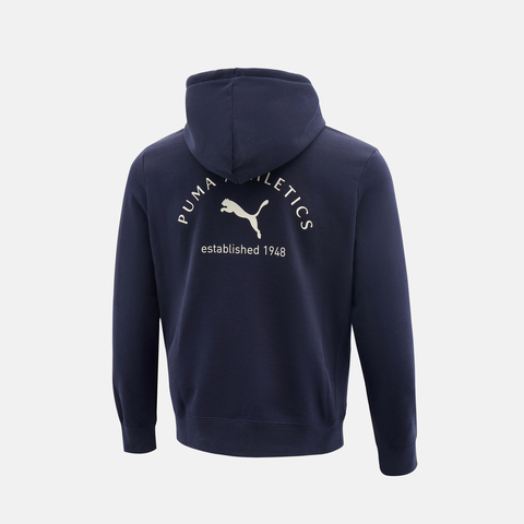 puma彪马2025男子男子-PUMA CLASS Graphic Hoodie FL-海军蓝针织连帽卫衣69260016