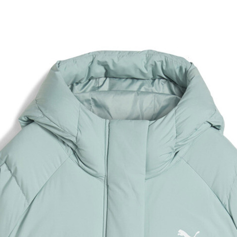 puma彪马2025女子女子-Hooded Down Puffer Coat-苔藓绿厚羽绒服-长69104437