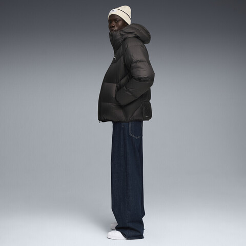 puma彪马2025男子男子-Hooded Down Puffer Jacket-黑色厚羽绒服-短69107801