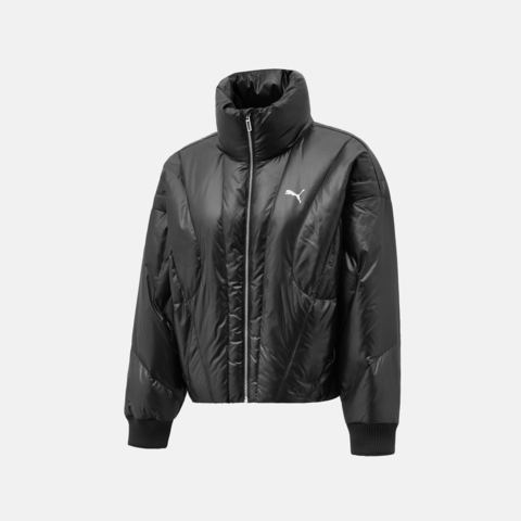 puma彪马2025女子女子-Dare to Down Jacket-黑色厚羽绒服-短63550301
