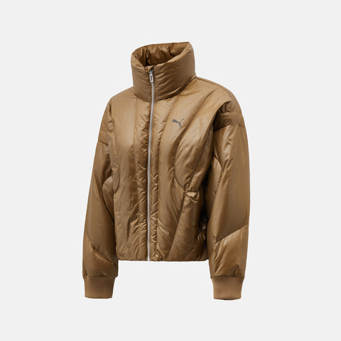 puma彪马2025女子女子-Dare to Down Jacket-巧克力豆厚羽绒服-短63550393