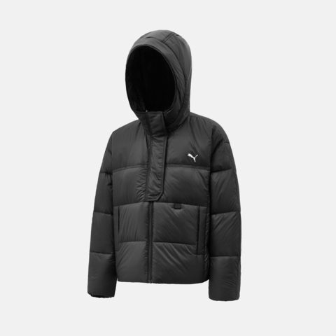 puma彪马2025女子女子-Women's Training Down Puffy Jacket-黑色厚羽绒服-短52870501