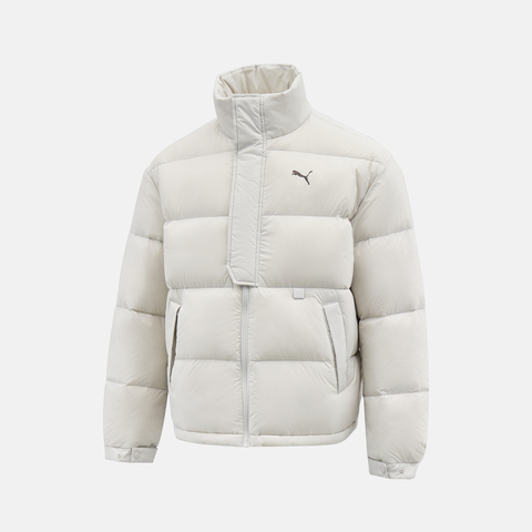 puma彪马2025男子男子-Men's Training Down Puffy jacket-灰色厚羽绒服-短52870861