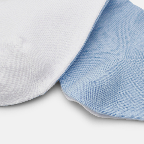 puma彪马2025女子女子-Puma U L.Quarter 2P-白色-蓝色短袜94742604