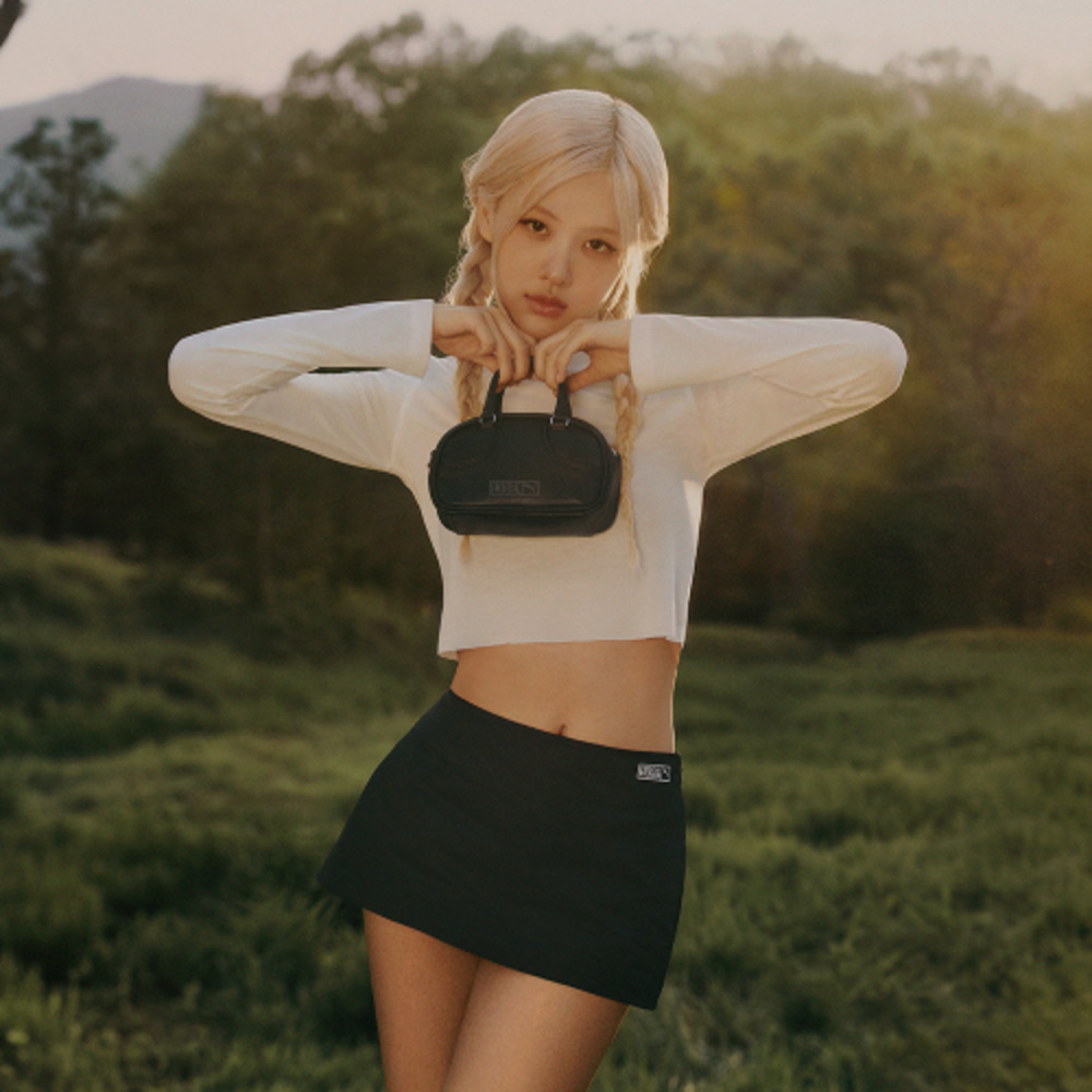 puma彪马2025女子女子-PUMA X ROSÉ Slim Micro Mini Skirt WV-黑色梭织短裙63379801