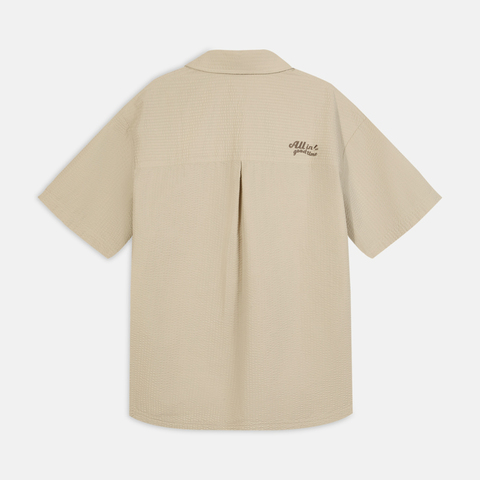 puma彪马2025男子男子-ALL IN GOOD TIME SS SHIRT-米白色短袖衬衫63479491