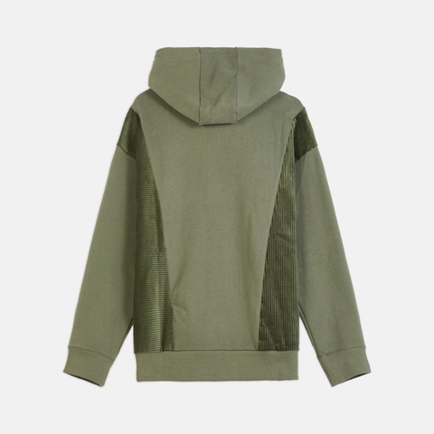 puma彪马2025中性中性-PLUSHVILLE Hoodie-橄榄绿针织连帽卫衣63348981