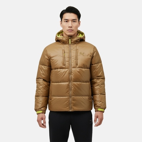 puma彪马2025男子男子-CASUAL OUTDOORIST Puffer Jacket-巧克力豆厚棉服63573069