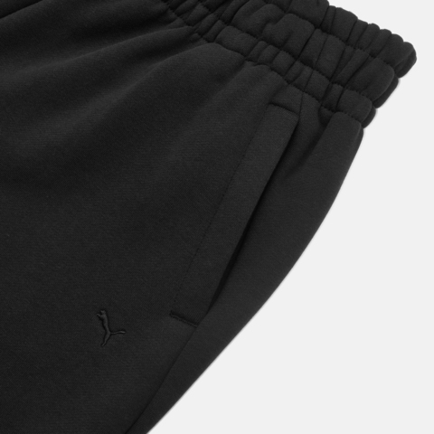 puma彪马2025女子女子-HAUS OF CLASSICS Knit Pants W-黑色针织长裤63352701