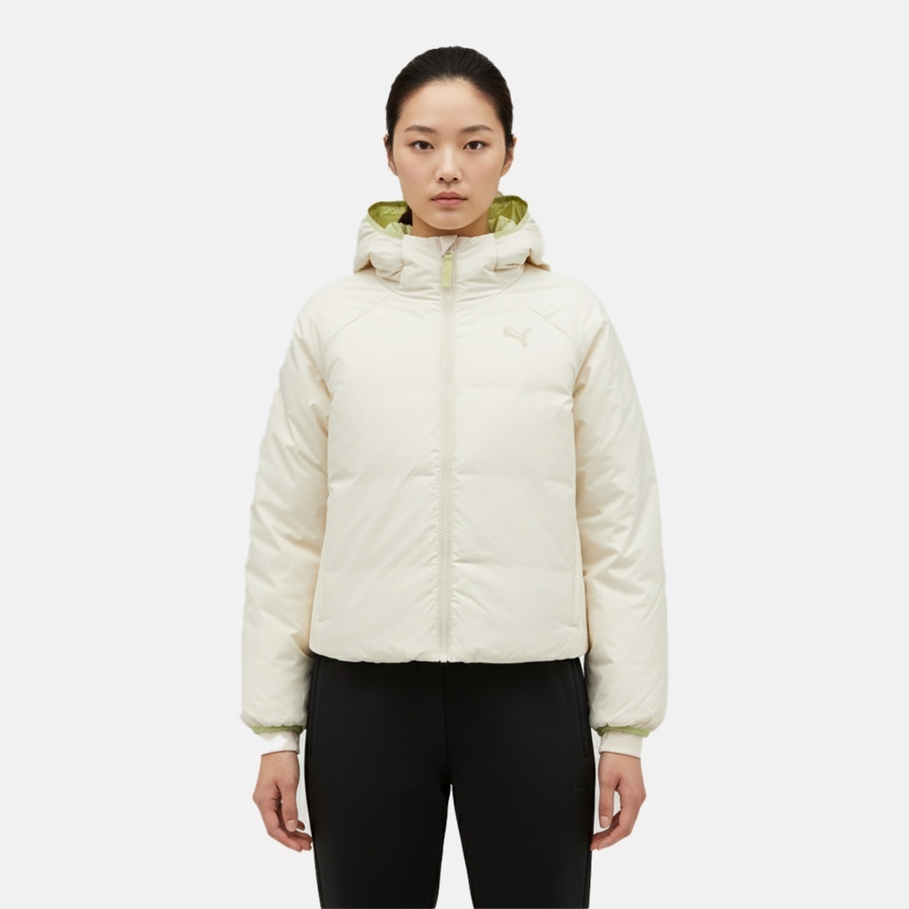 puma彪马2025女子女子-CASUAL OUTDOORIST Puffer Jacket W-雪白色厚棉服63573187