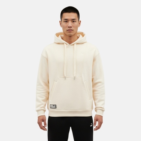 puma彪马2025中性中性-HAUS OF CLASSICS Hoodie-杏仁糖色针织连帽卫衣63351387