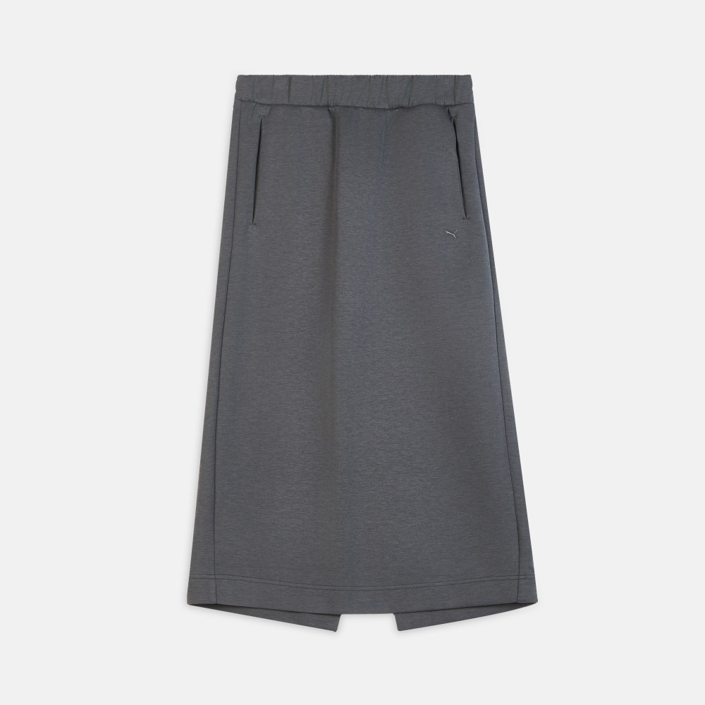 puma彪马2025女子女子-GR-XPRMNT Knit Skirt W-黄昏灰针织长裙63347344