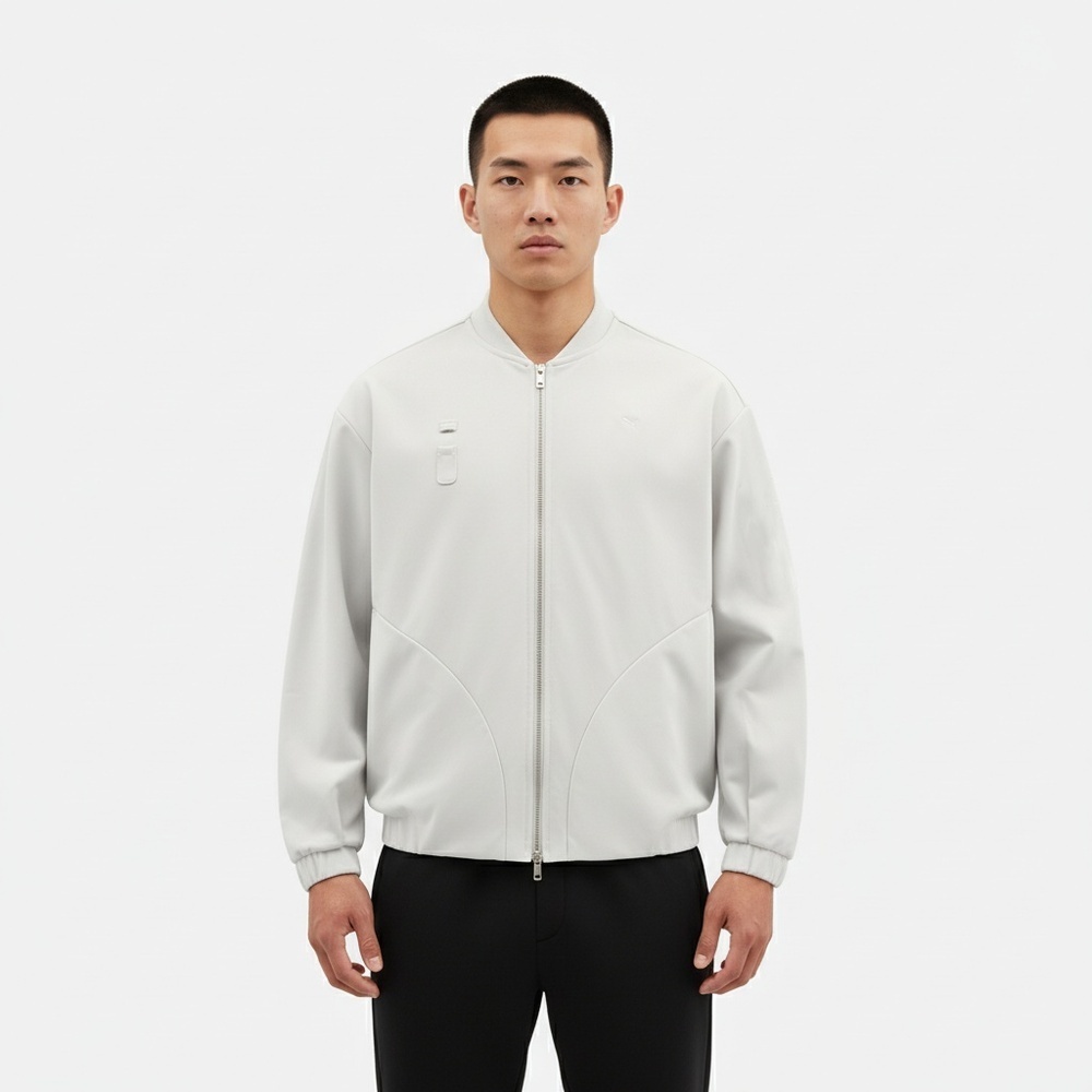 puma彪马2025中性中性-GR-XPRMNT Knit Jacket-灰色针织无帽外套63347661
