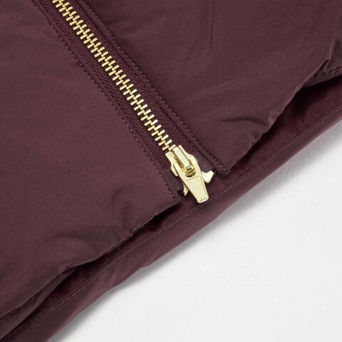 puma彪马2025女子女子-T7 RELAXED DOWN JACKET-酒红色厚羽绒服-短63428396