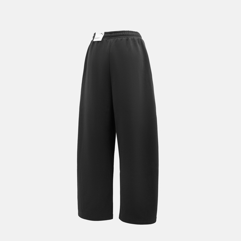 puma彪马2025女子女子-CASUAL OUTDOORIST Relaxed Pants FL W-黑色针织长裤63572901