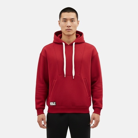 puma彪马2025中性中性-HAUS OF CLASSICS Hoodie-大红色针织连帽卫衣63351390