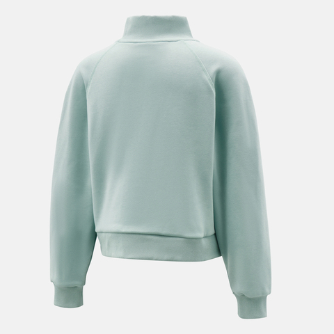 puma彪马2025女子女子-CASUAL OUTDOORIST HZ Crew FL W-薄荷绿针织无帽卫衣63572782