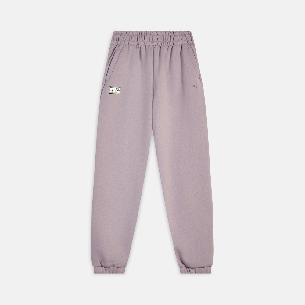 puma彪马2025女子女子-HAUS OF CLASSICS Knit Pants W-深紫色针织长裤63352764