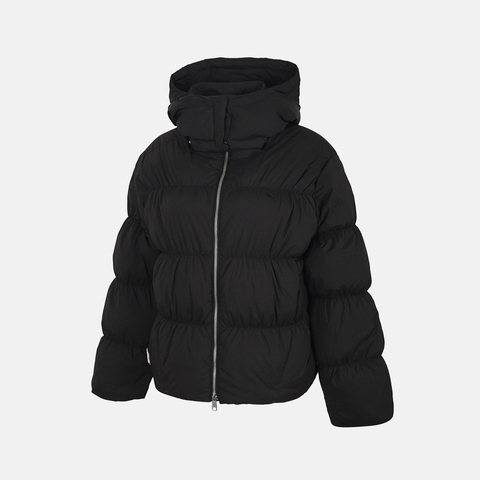 puma彪马2025女子女子-HAUS OF CLASSICS Down Puffer Jacket W-黑色厚羽绒服-短63351201