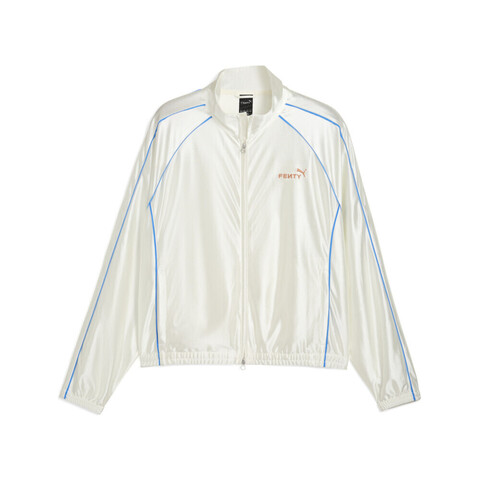 puma彪马2025中性中性-PUMA X FENTY T7 Piping Track Jacket-暖白针织连帽外套63362687